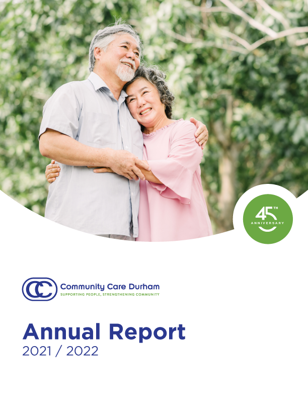 Cover artwork for CCD's 45th Annual Report