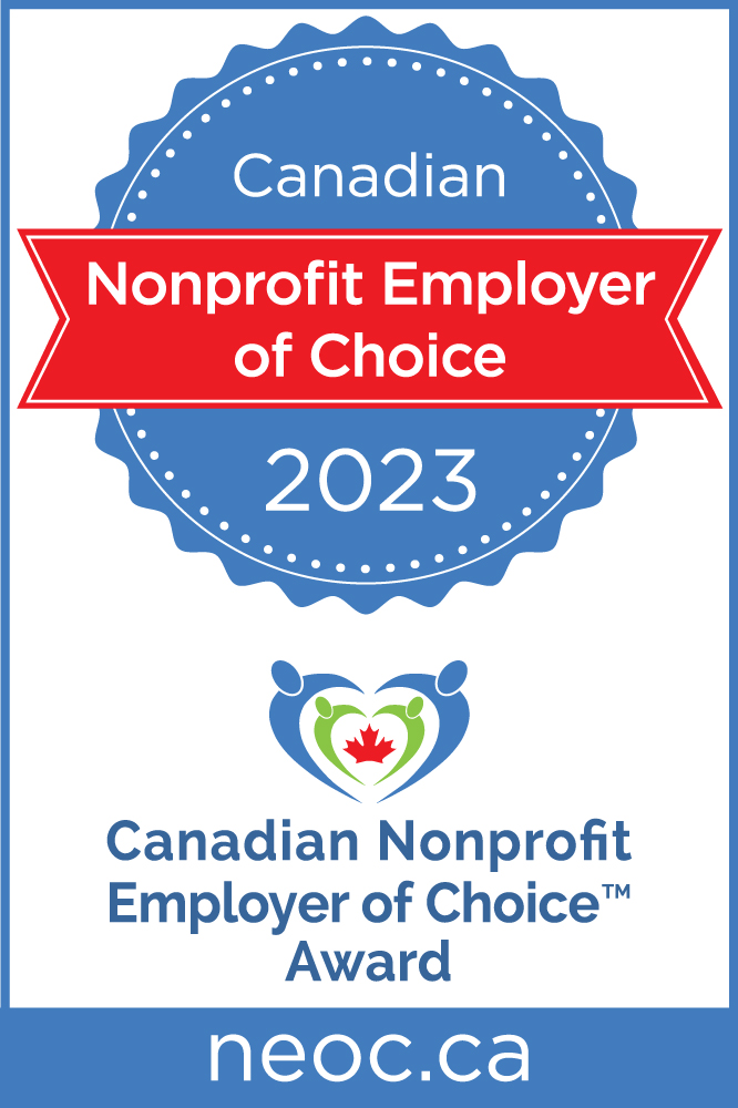 Canadian Nonprofit Employer of Choice Award logo